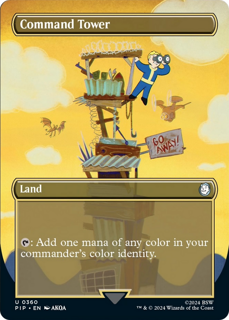 Command Tower (Borderless) [Fallout] | Galaxy Games LLC