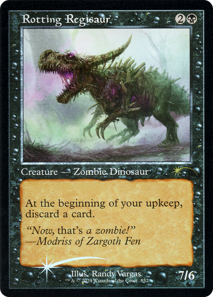 Rotting Regisaur (Retro Frame) [Secret Lair Drop Series] | Galaxy Games LLC