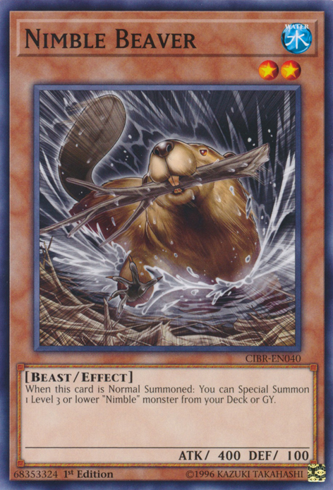 Nimble Beaver [CIBR-EN040] Short Print | Galaxy Games LLC