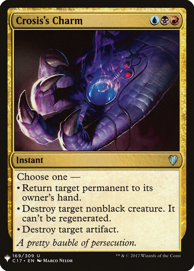 Crosis's Charm [Mystery Booster] | Galaxy Games LLC