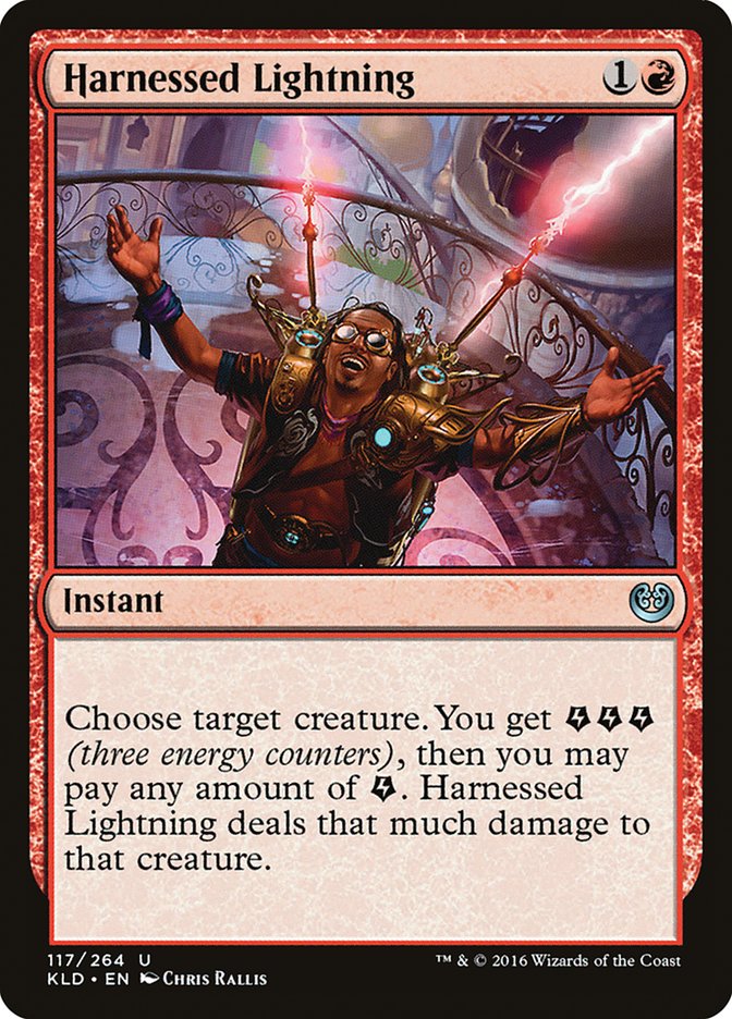 Harnessed Lightning [Kaladesh] | Galaxy Games LLC