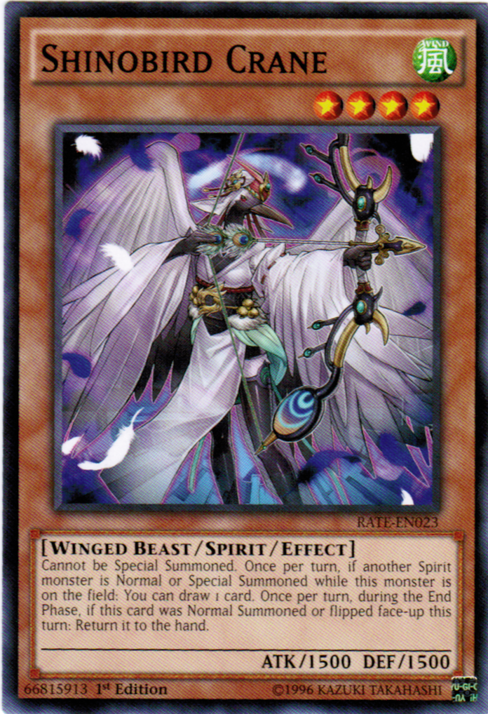Shinobird Crane [RATE-EN023] Common | Galaxy Games LLC