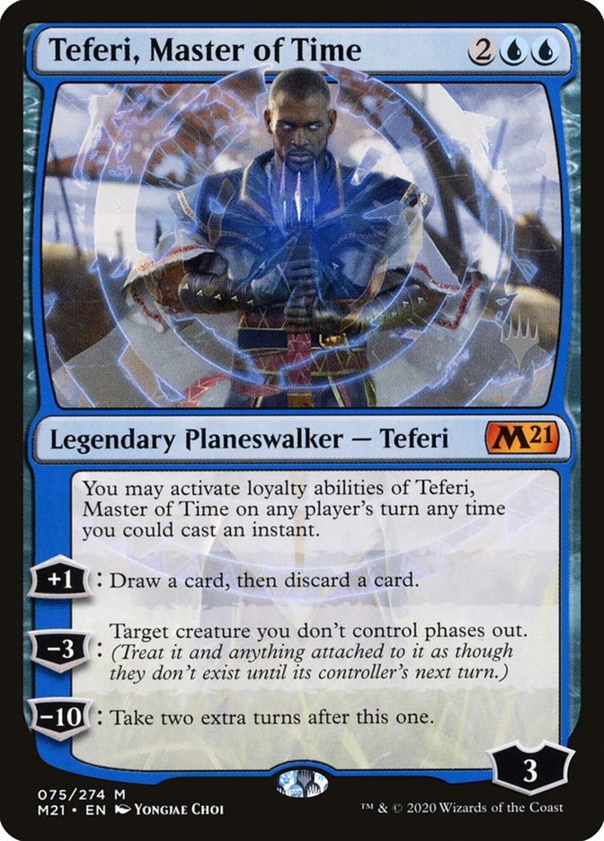 Teferi, Master of Time (Promo Pack) (75) [Core Set 2021 Promos] | Galaxy Games LLC