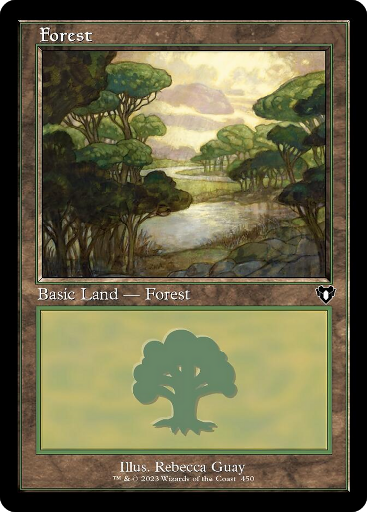 Forest (450) (Retro) [Commander Masters] | Galaxy Games LLC