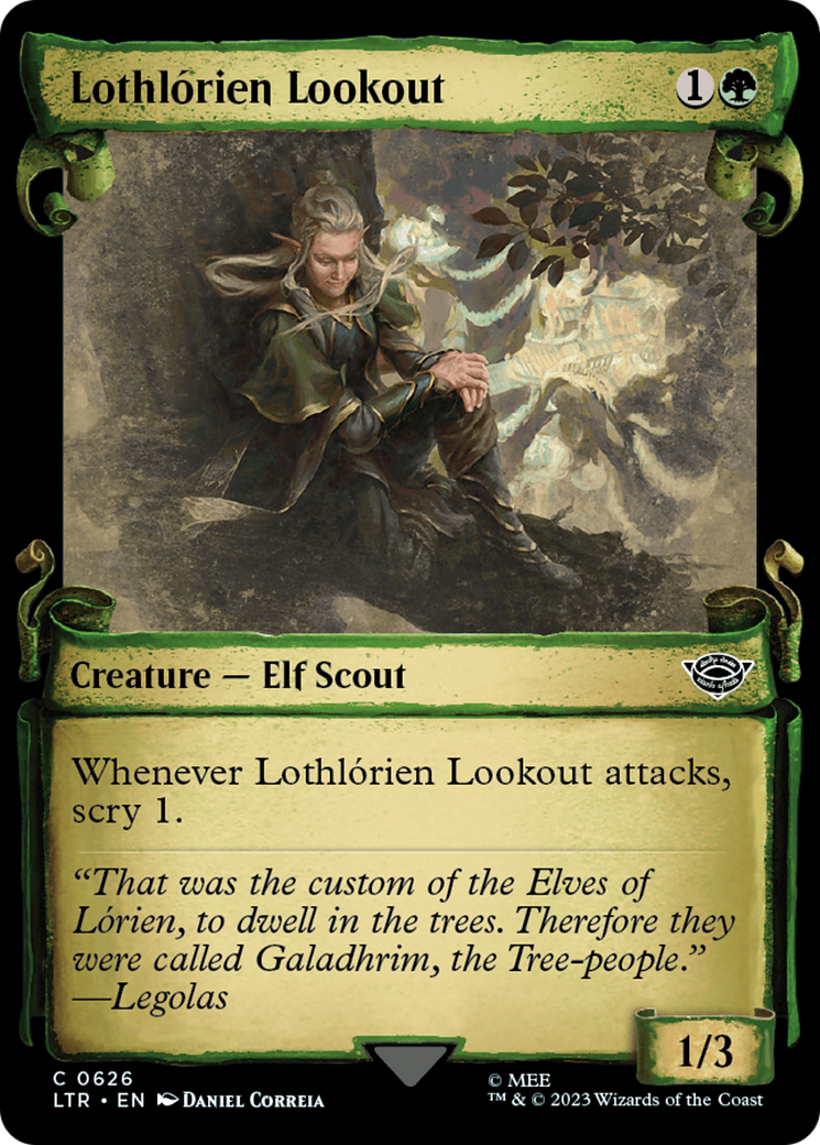 Lothlorien Lookout [The Lord of the Rings: Tales of Middle-Earth Showcase Scrolls] | Galaxy Games LLC