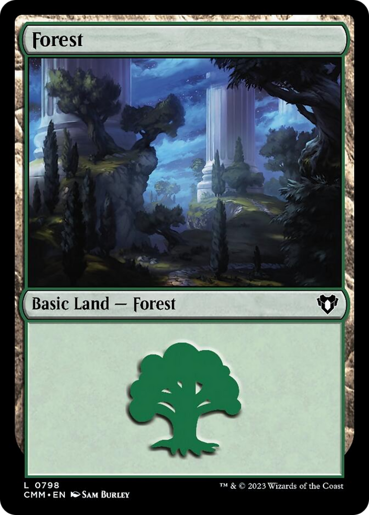 Forest (798) [Commander Masters] | Galaxy Games LLC