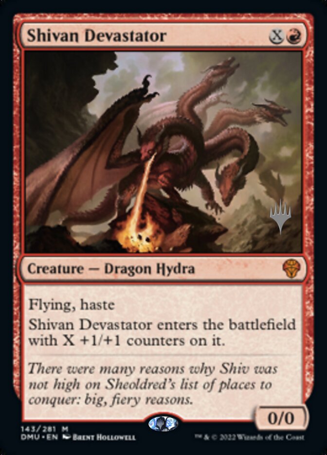 Shivan Devastator (Promo Pack) [Dominaria United Promos] | Galaxy Games LLC