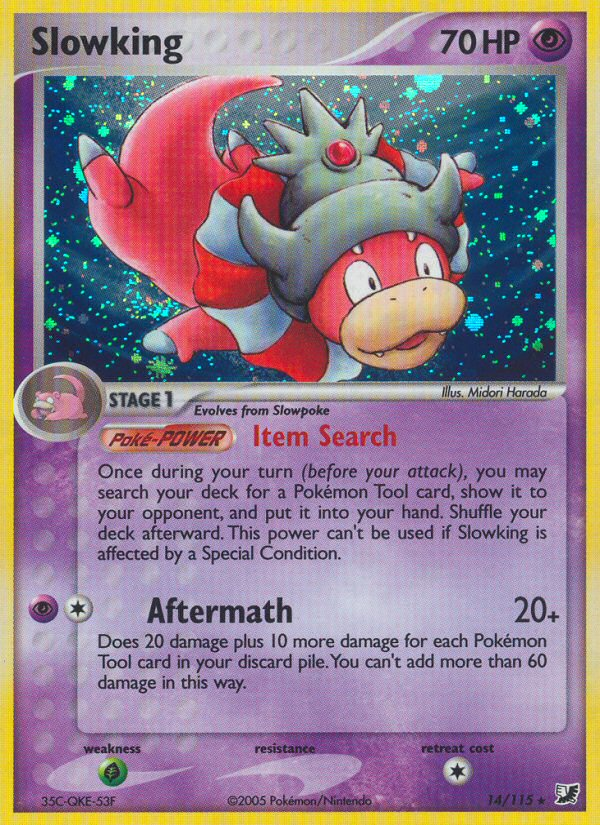 Slowking (14/115) [EX: Unseen Forces] | Galaxy Games LLC