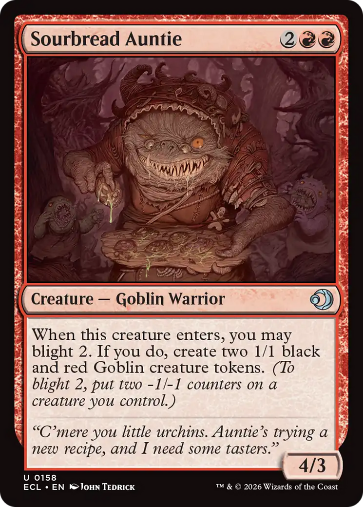 Sourbread Auntie [Lorwyn Eclipsed] | Galaxy Games LLC