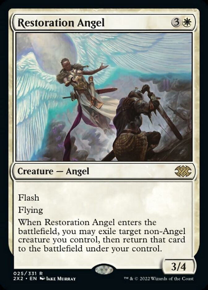 Restoration Angel [Double Masters 2022] | Galaxy Games LLC