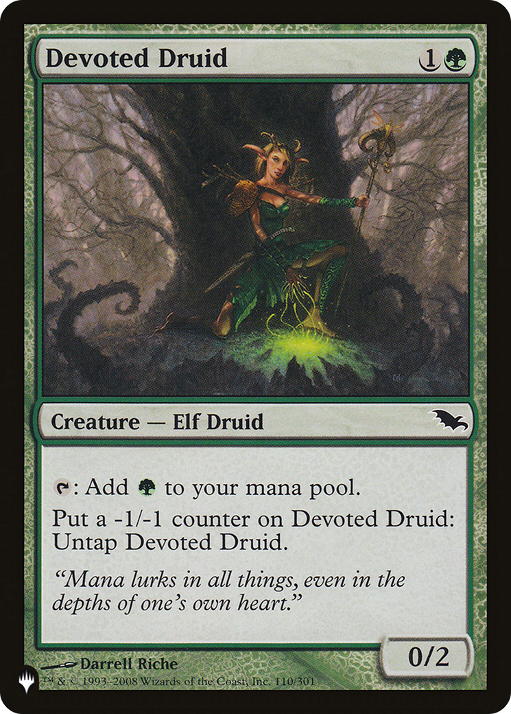 Devoted Druid (SHM) [The List] | Galaxy Games LLC