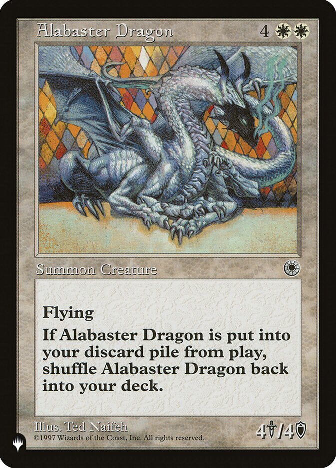 Alabaster Dragon [The List] | Galaxy Games LLC