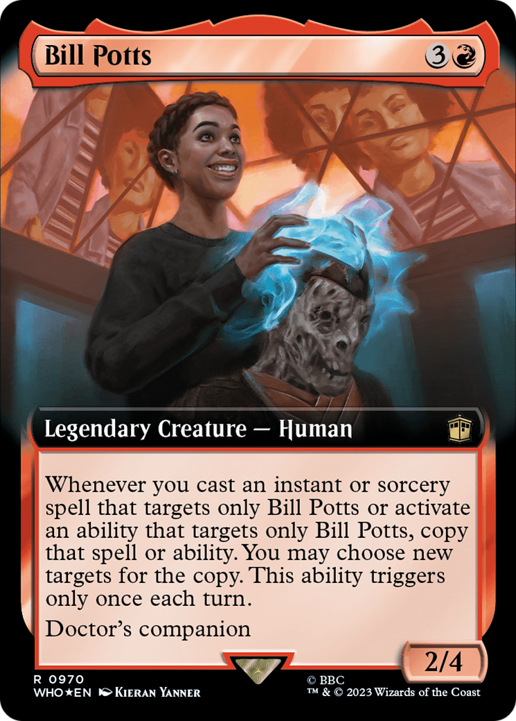 Bill Potts (Extended Art) (Surge Foil) [Doctor Who] | Galaxy Games LLC
