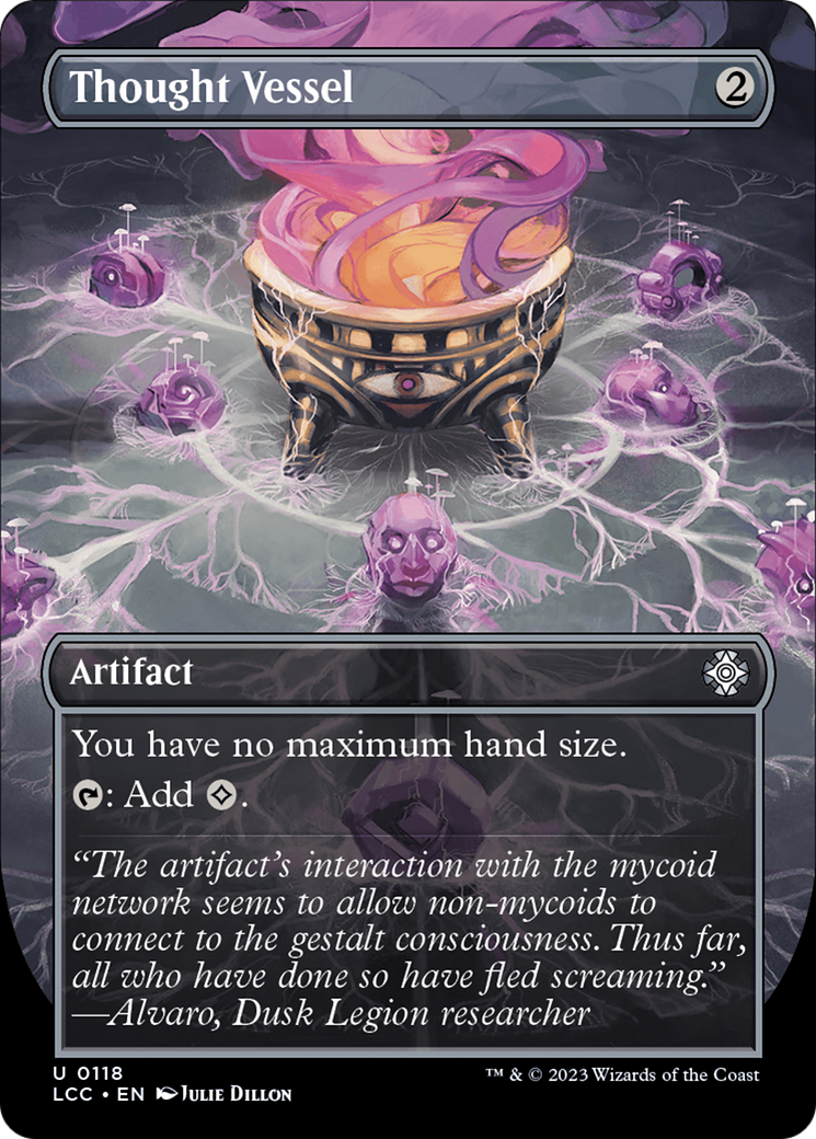 Thought Vessel (Borderless) [The Lost Caverns of Ixalan Commander] | Galaxy Games LLC