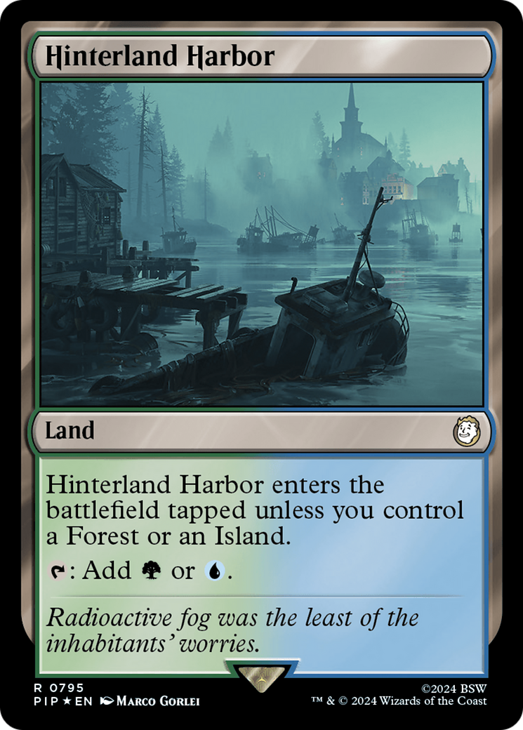 Hinterland Harbor (Surge Foil) [Fallout] | Galaxy Games LLC