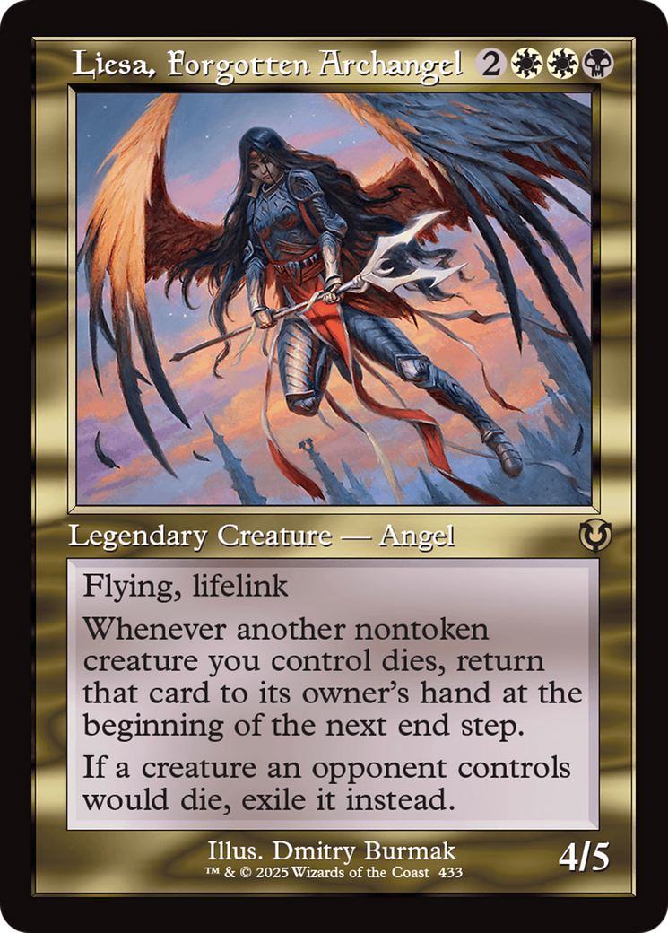 Liesa, Forgotten Archangel (Retro Frame) [Innistrad Remastered] | Galaxy Games LLC