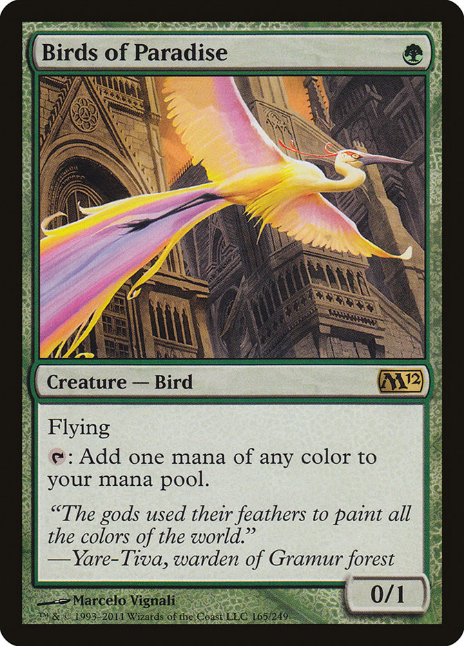 Birds of Paradise [Magic 2012] | Galaxy Games LLC
