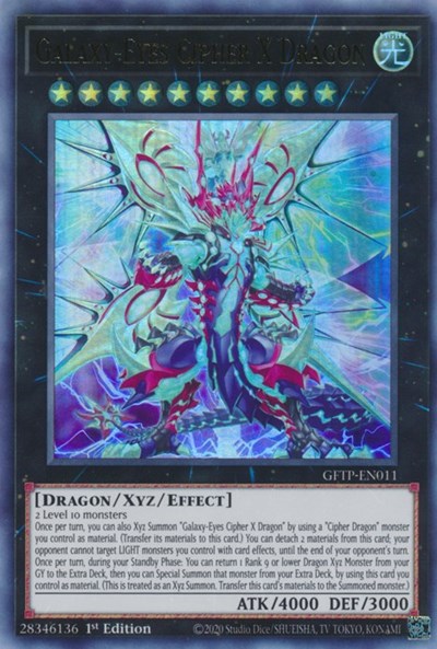 Galaxy-Eyes Cipher X Dragon [GFTP-EN011] Ultra Rare | Galaxy Games LLC