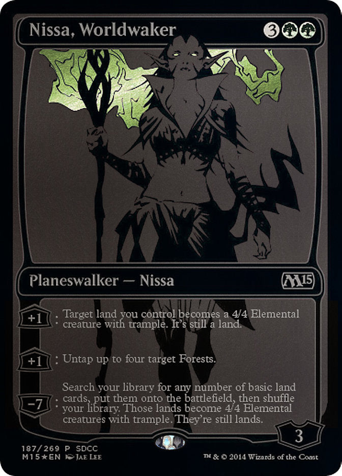 Nissa, Worldwaker [San Diego Comic-Con 2014] | Galaxy Games LLC