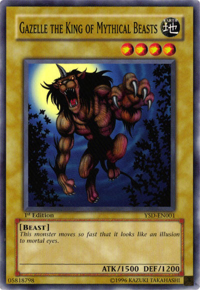 Gazelle the King of Mythical Beasts [YSD-EN001] Common | Galaxy Games LLC
