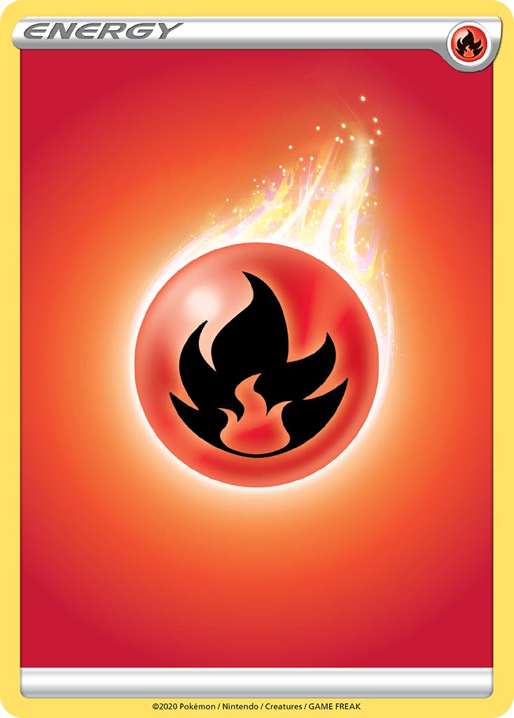 Fire Energy [Sword & Shield: Base Set] | Galaxy Games LLC