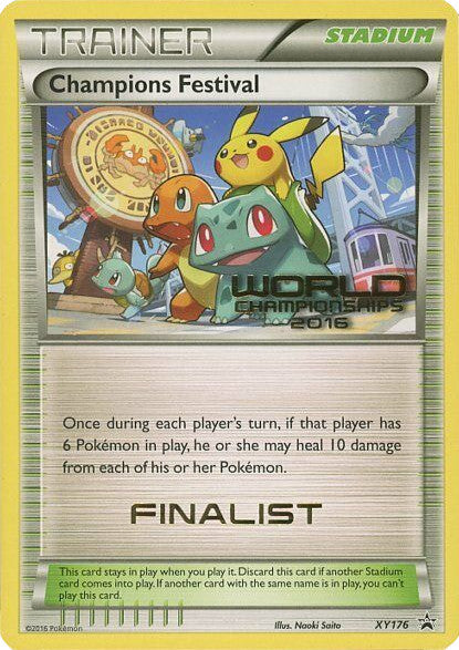 Champions Festival (XY176) (2016 Finalist) [XY: Black Star Promos] | Galaxy Games LLC