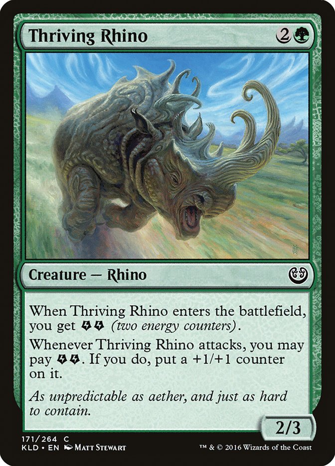 Thriving Rhino [Kaladesh] | Galaxy Games LLC