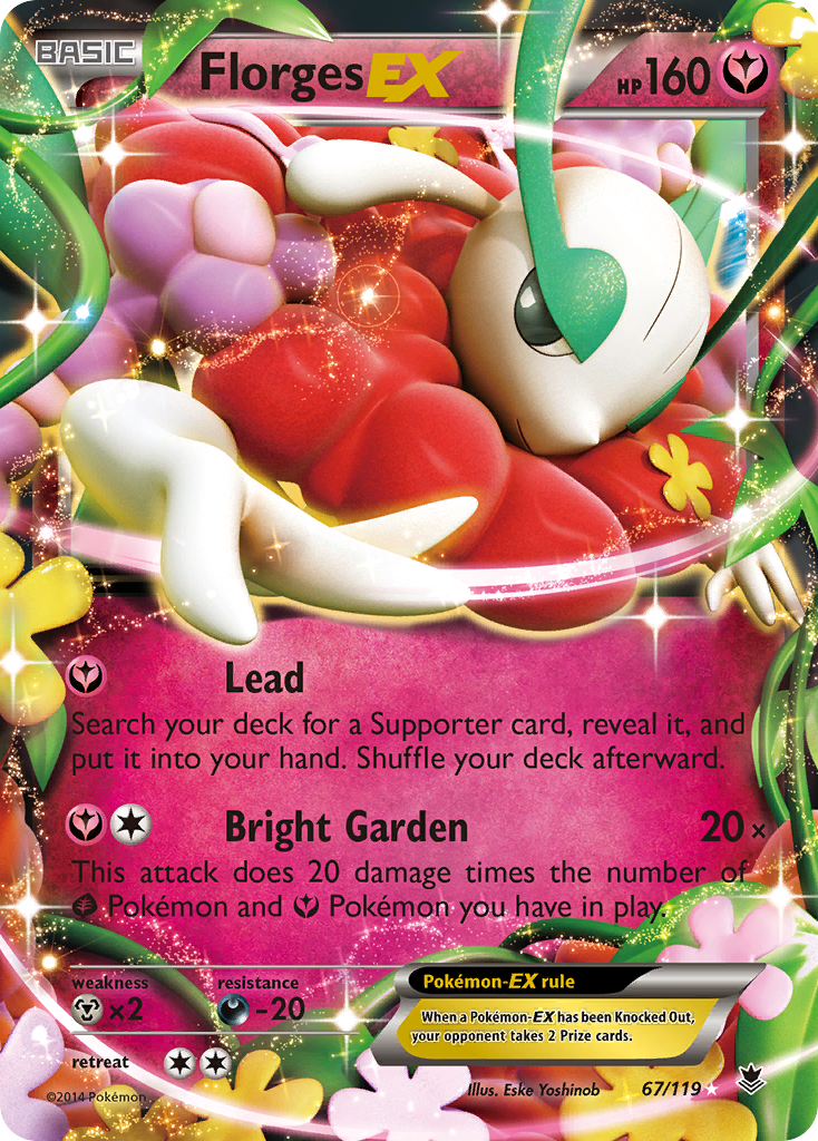 Florges EX (67/119) [XY: Phantom Forces] | Galaxy Games LLC