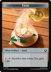 Clue (0018) // Food (0021) Double-Sided Tokens [Avatar: The Last Airbender Tokens] | Galaxy Games LLC