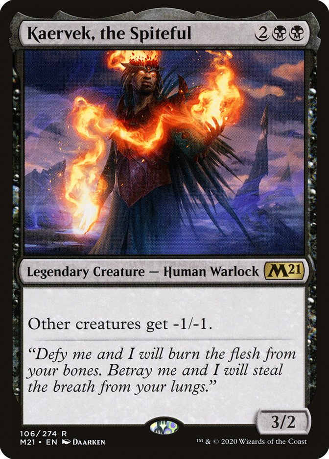 Kaervek, the Spiteful [Core Set 2021] | Galaxy Games LLC