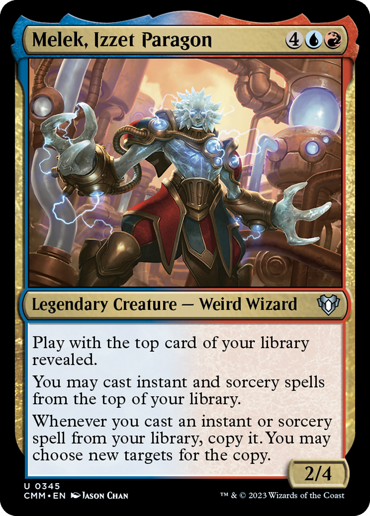 Melek, Izzet Paragon [Commander Masters] | Galaxy Games LLC