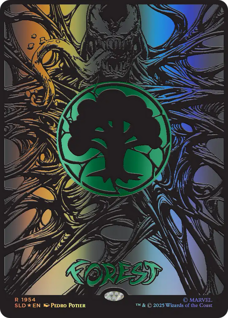 Forest (1954) (Raised Foil) [Secret Lair Drop Series] | Galaxy Games LLC
