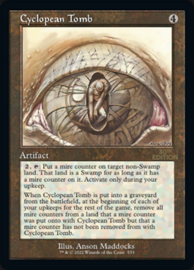 Cyclopean Tomb (Retro) [30th Anniversary Edition] | Galaxy Games LLC
