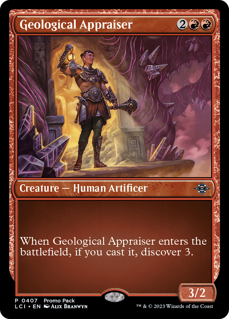 Geological Appraiser [The Lost Caverns of Ixalan Promos] | Galaxy Games LLC