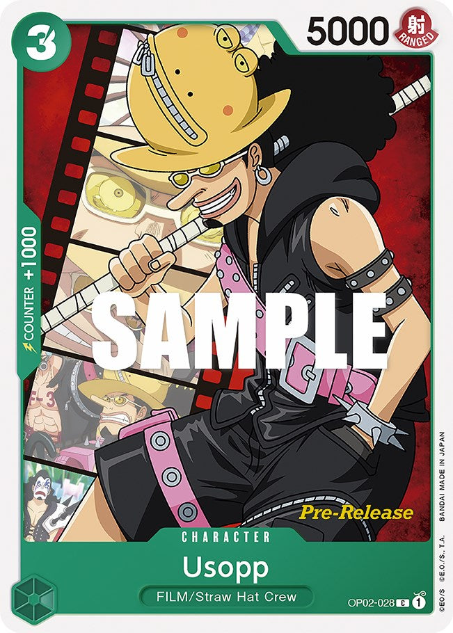 Usopp [Paramount War Pre-Release Cards] | Galaxy Games LLC