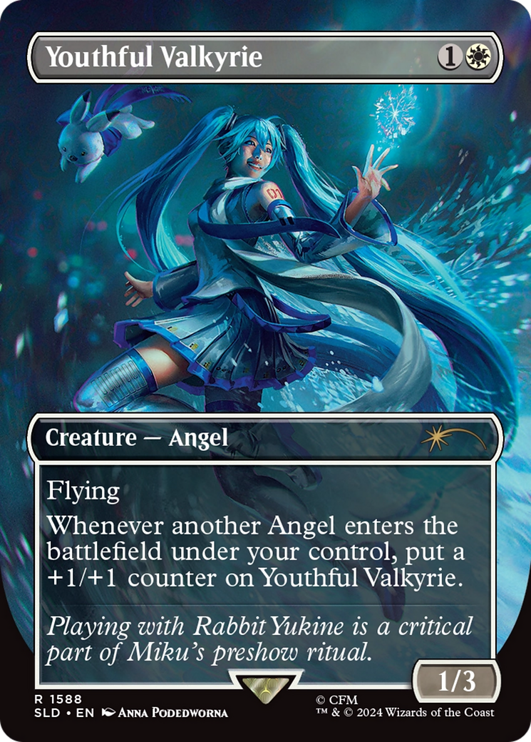 Youthful Valkyrie (Rainbow Foil) [Secret Lair Drop Series] | Galaxy Games LLC