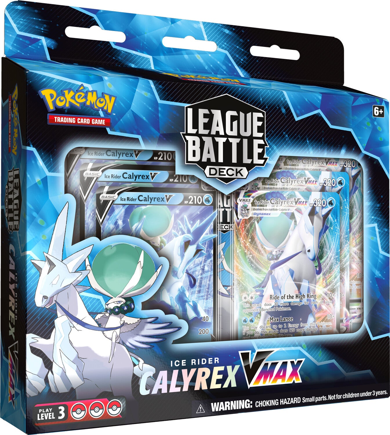 League Battle Deck (Ice Rider Calyrex VMAX) | Galaxy Games LLC
