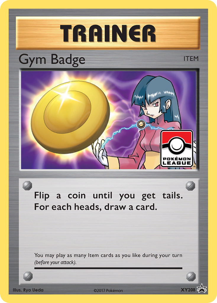 Gym Badge (XY208) (Sabrina) [XY: Black Star Promos] | Galaxy Games LLC