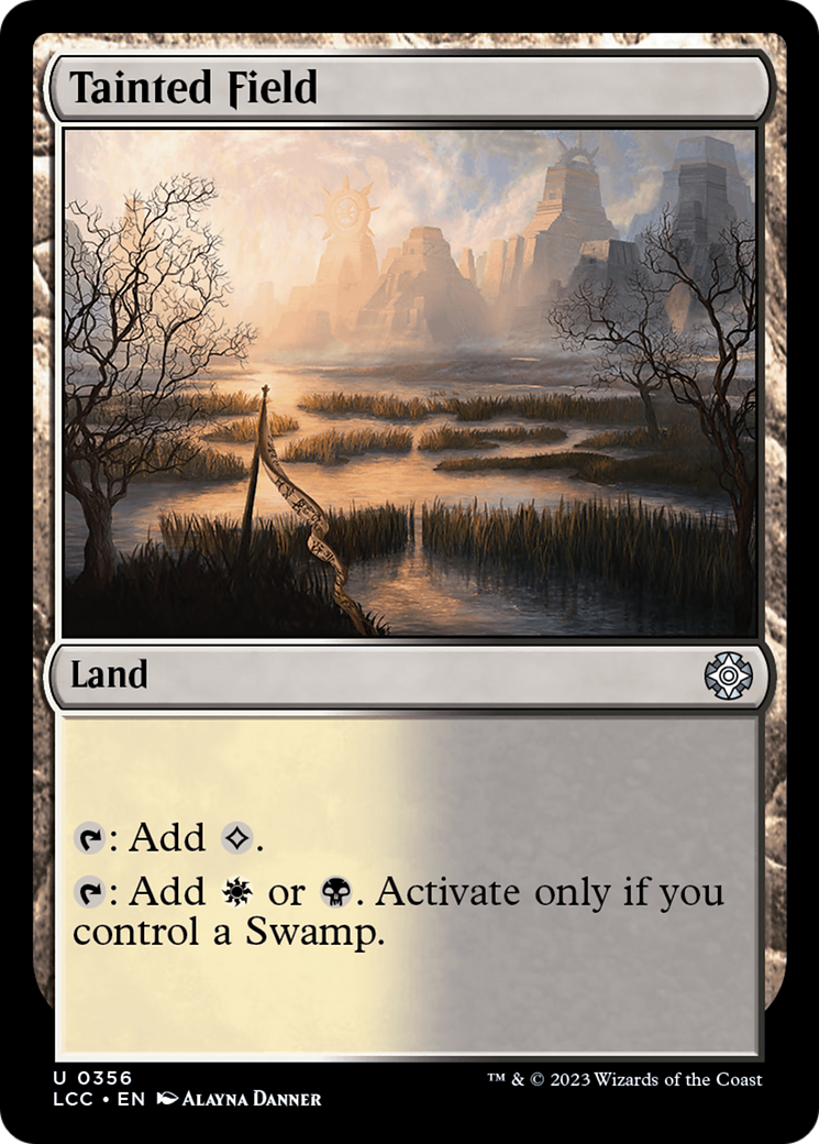 Tainted Field [The Lost Caverns of Ixalan Commander] | Galaxy Games LLC