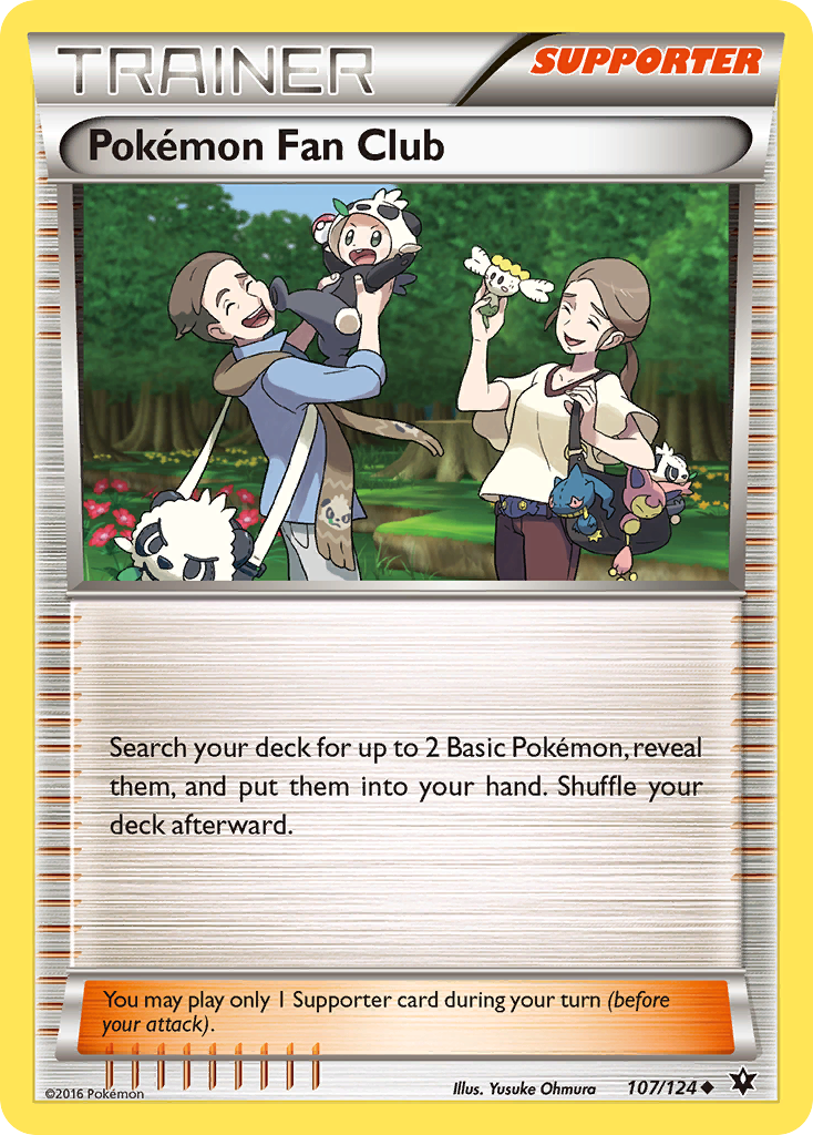 Pokemon Fan Club (107/124) [XY: Fates Collide] | Galaxy Games LLC