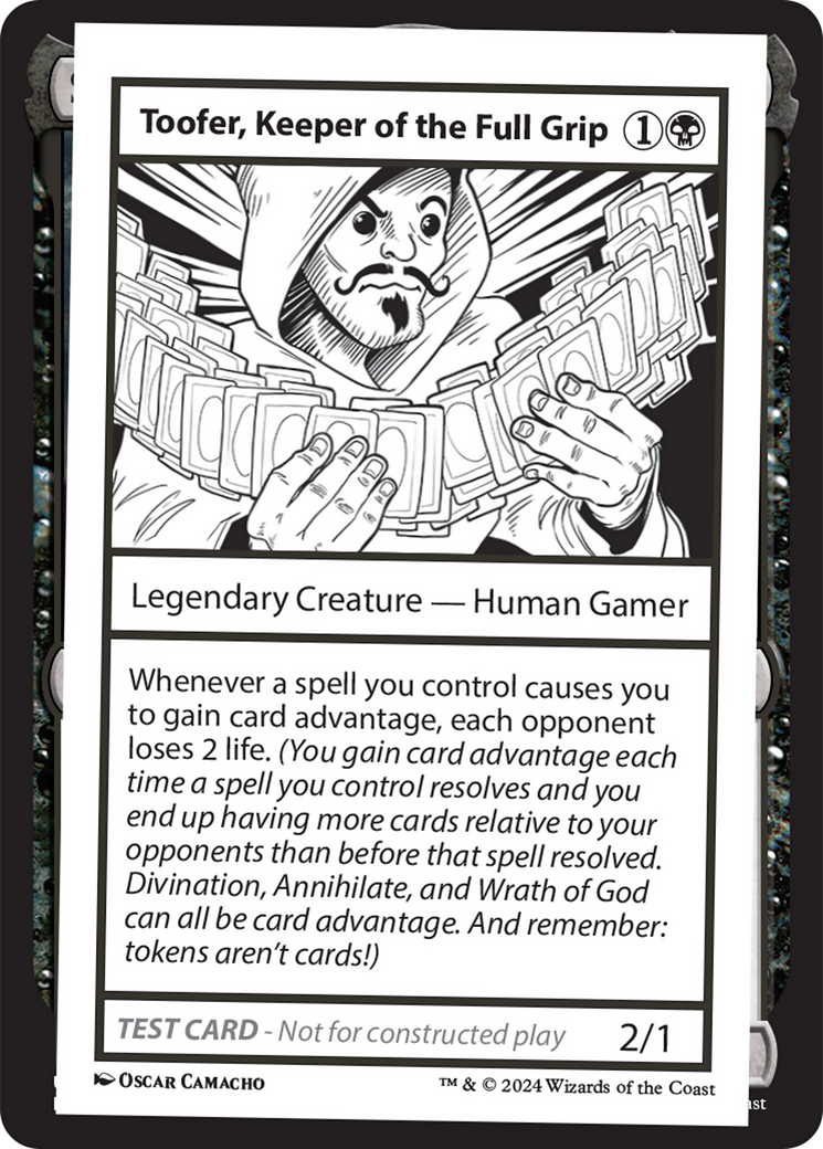 Toofer, Keeper of the Full Grip [Mystery Booster 2 Playtest Cards] | Galaxy Games LLC