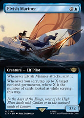 Elvish Mariner (Extended Art) [The Lord of the Rings: Tales of Middle-Earth] | Galaxy Games LLC