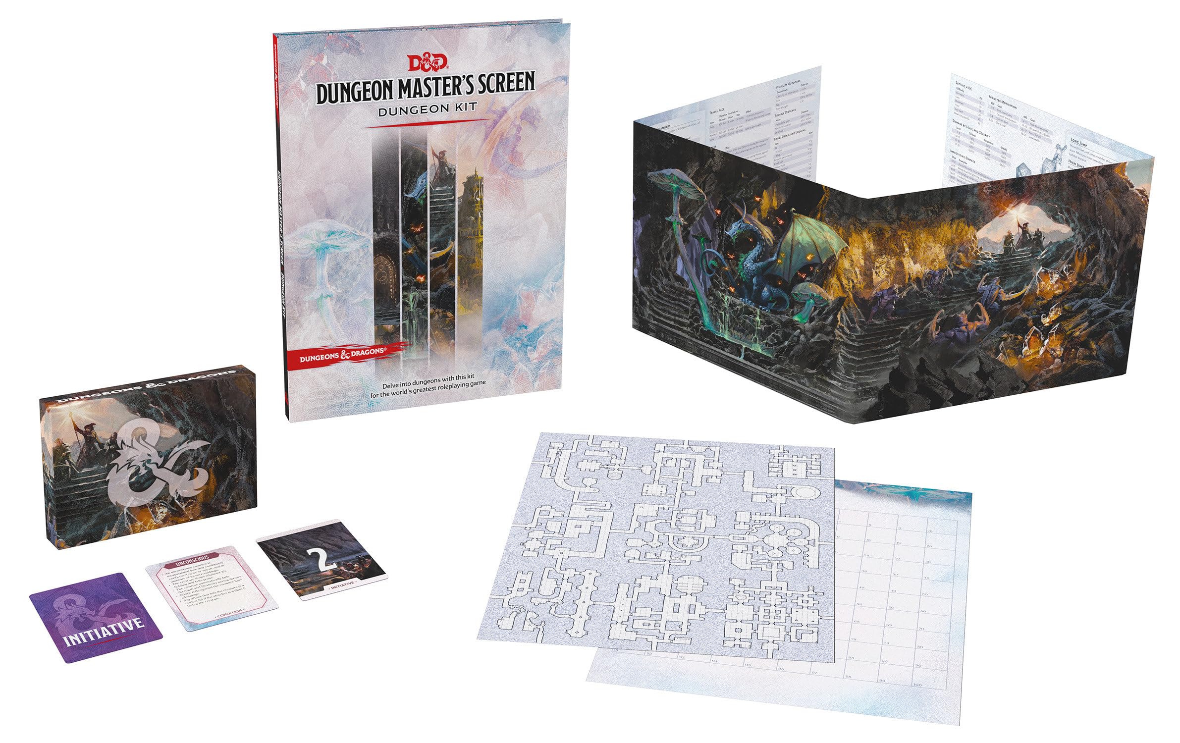 Dungeon Master's Screen Dungeon Kit | Galaxy Games LLC