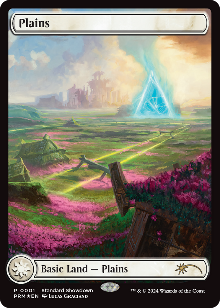 Plains (Lucas Graciano) (2024) [Standard Showdown Promos] | Galaxy Games LLC