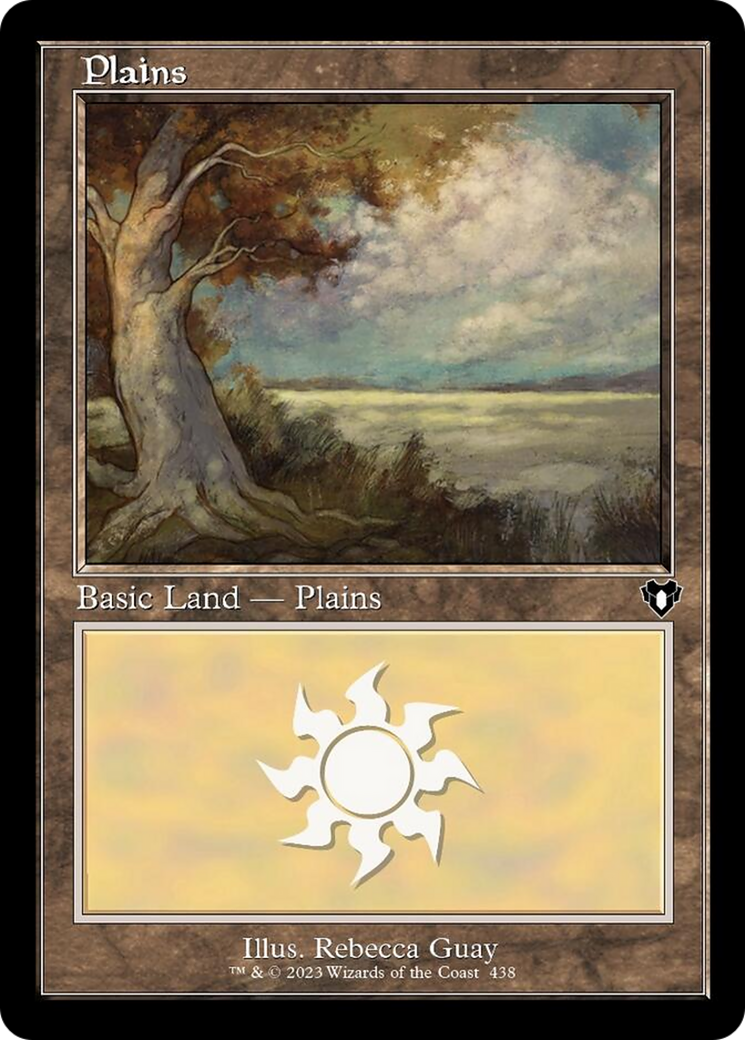 Plains (438) (Retro) [Commander Masters] | Galaxy Games LLC