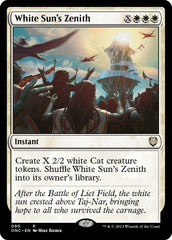 White Sun's Zenith [Phyrexia: All Will Be One Commander] | Galaxy Games LLC