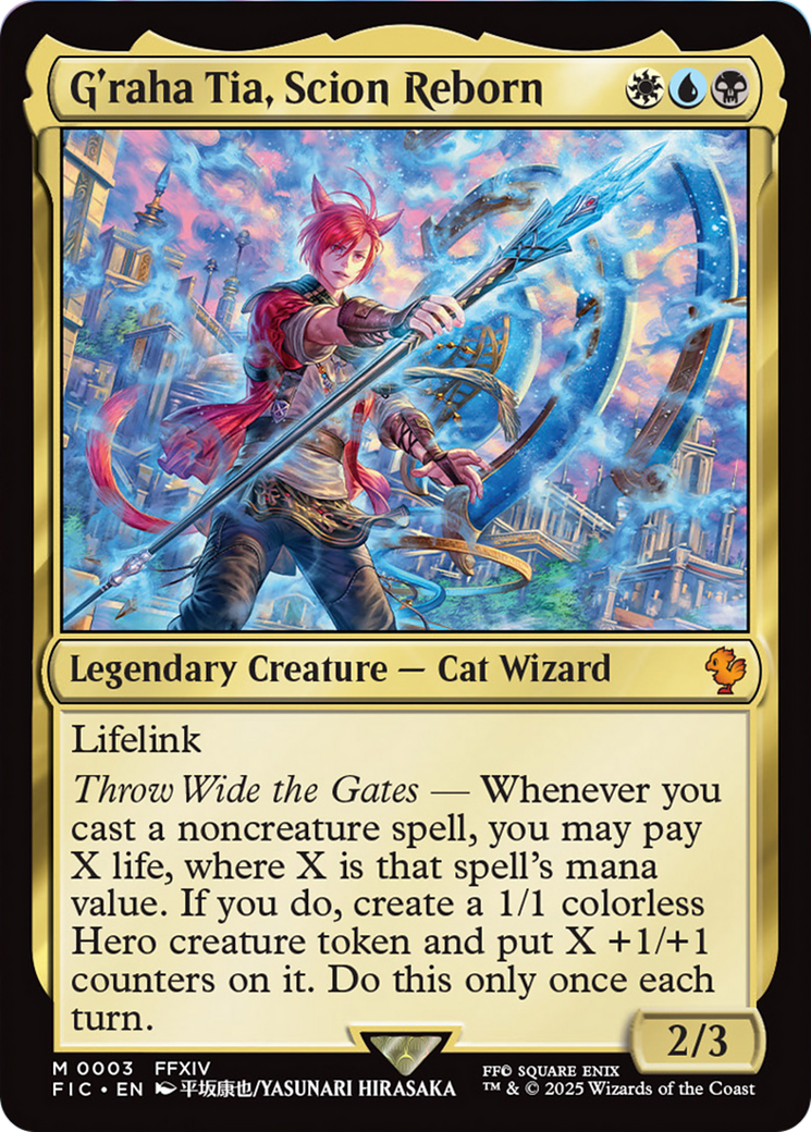 G'raha Tia, Scion Reborn [FINAL FANTASY Commander] | Galaxy Games LLC