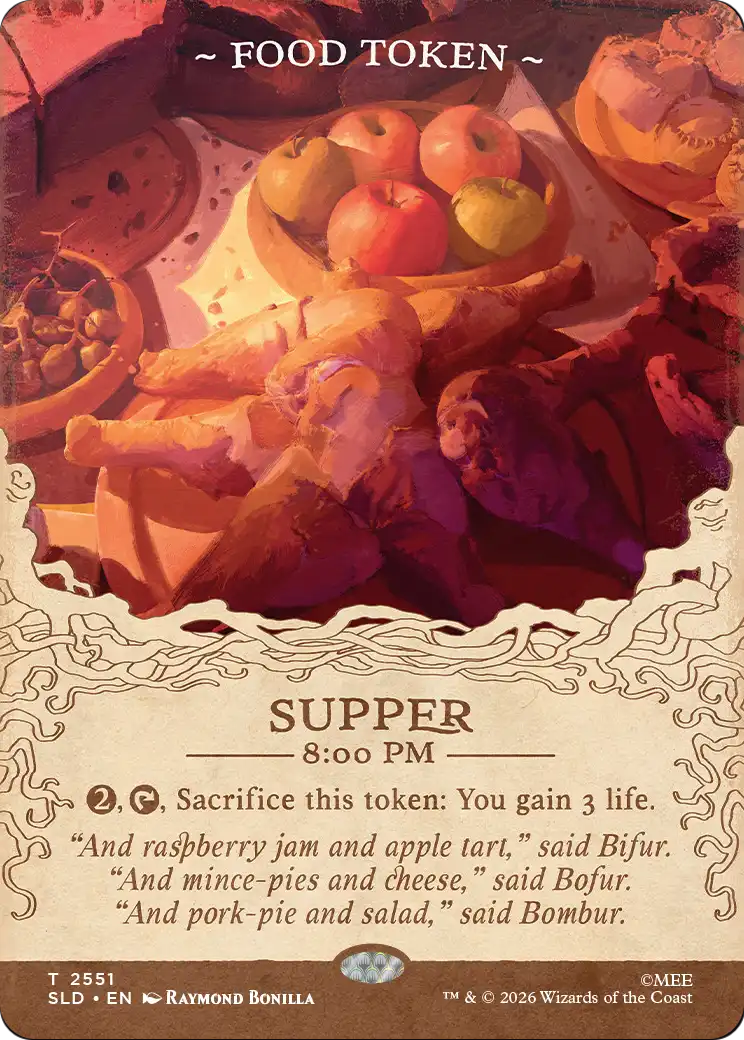 Food Token (2551) [Secret Lair Drop Series] | Galaxy Games LLC