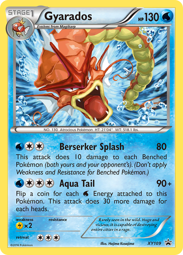 Gyarados (XY109) [XY: Black Star Promos] | Galaxy Games LLC