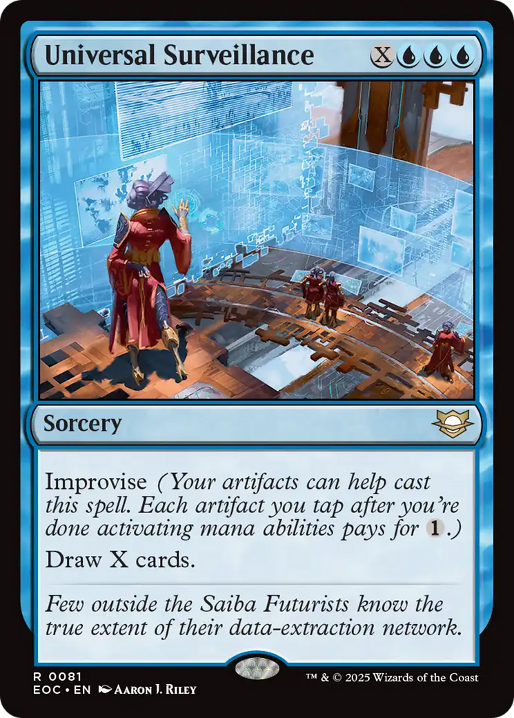 Universal Surveillance [Edge of Eternities Commander] | Galaxy Games LLC
